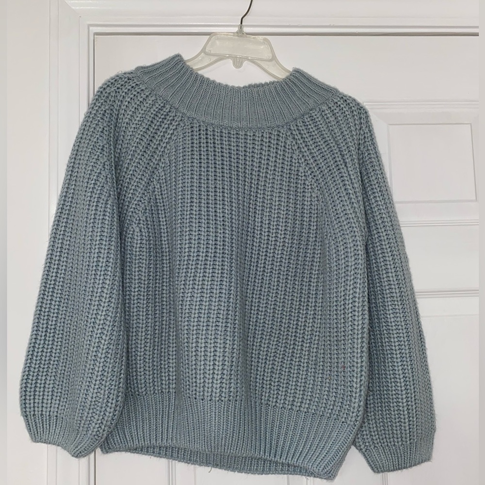 Light Blue Knit Sweater Size Small (Philosophy)